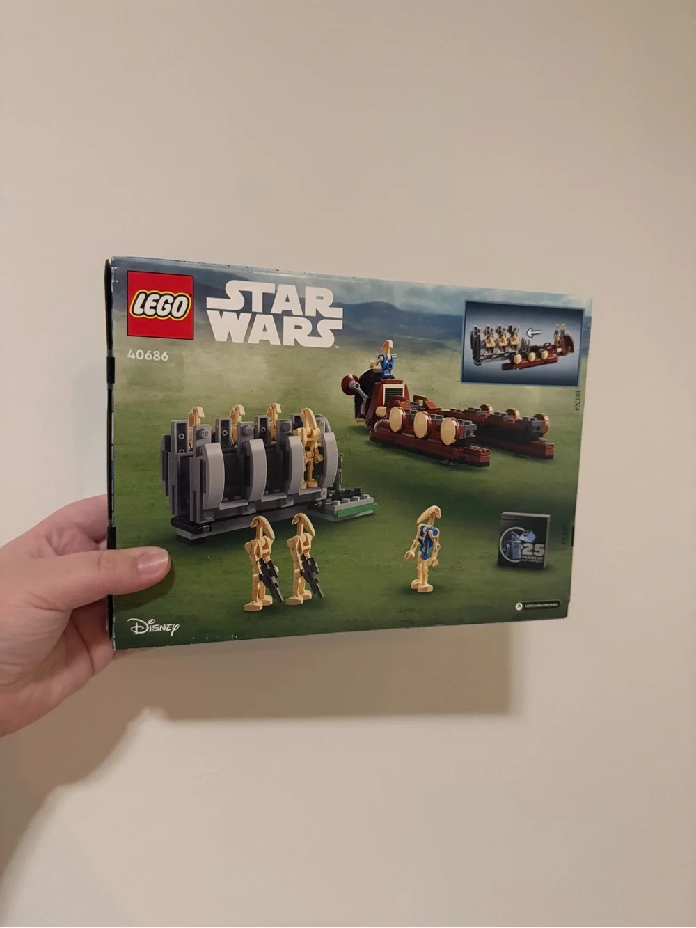 LEGO Star Wars Trade Federation Troop Carrier 25th Anniversary